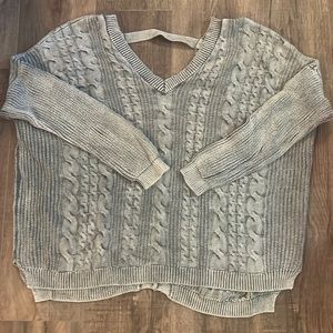 Boutique Cable Knit Sweater
